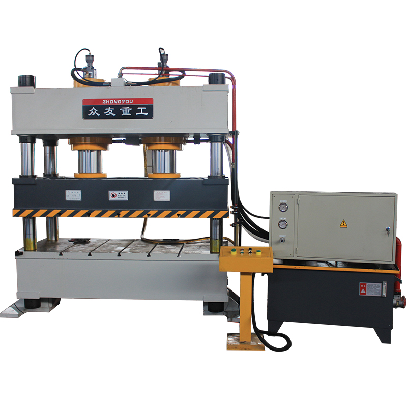 315T雙缸三梁油壓機 315噸全自動四柱油壓機