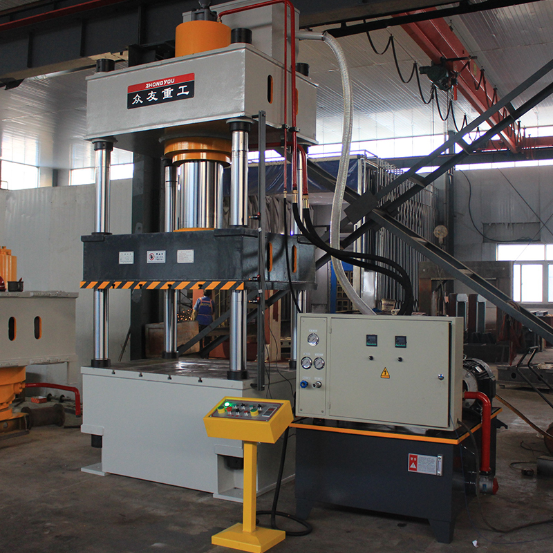315t漏糞板成型壓力機(jī) 315T熱壓成型四柱油壓機(jī)