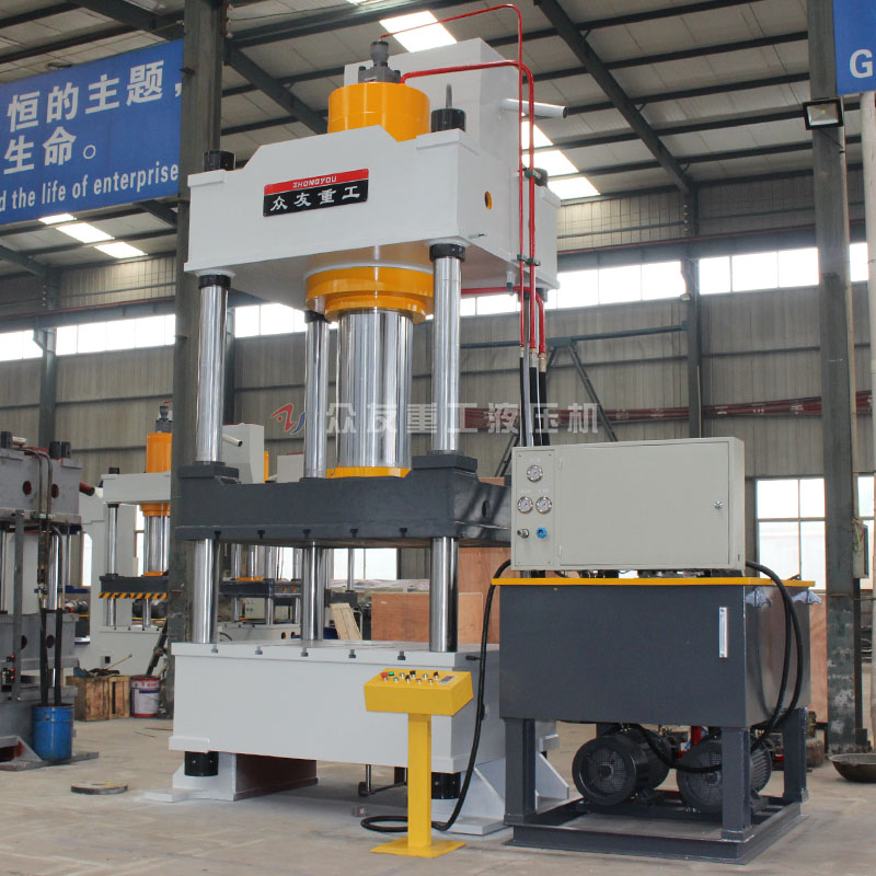 630噸樹脂井蓋成型油壓機熱壓一次成型工藝