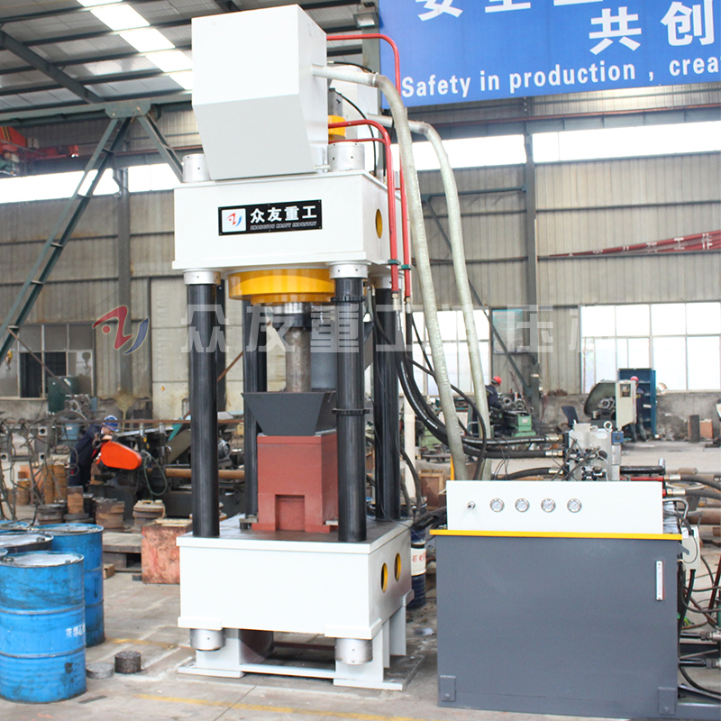 四柱油壓機油缸進入異物應該怎么處理呢？