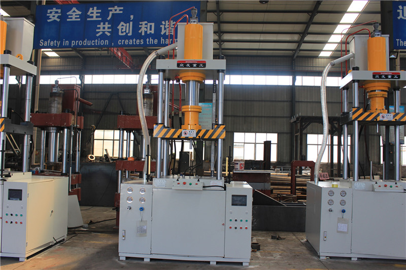 100噸液壓墊一體拉伸機