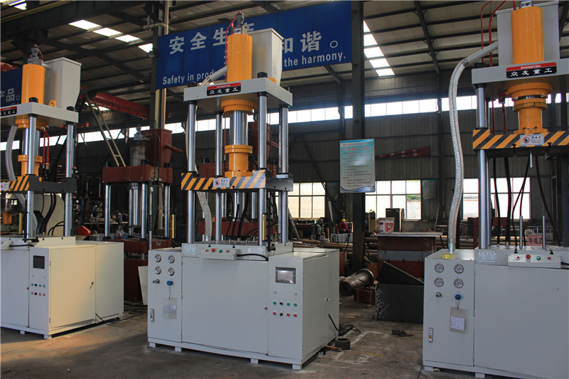 100噸液壓墊一體拉伸機