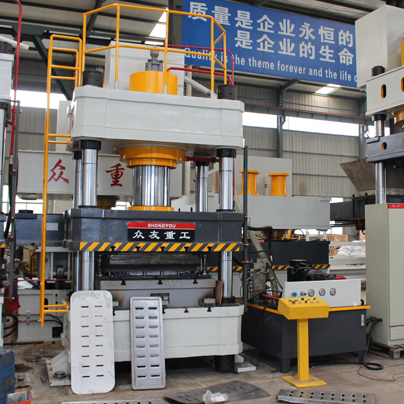 400噸伺服壓地漏蓋板液壓機(jī)