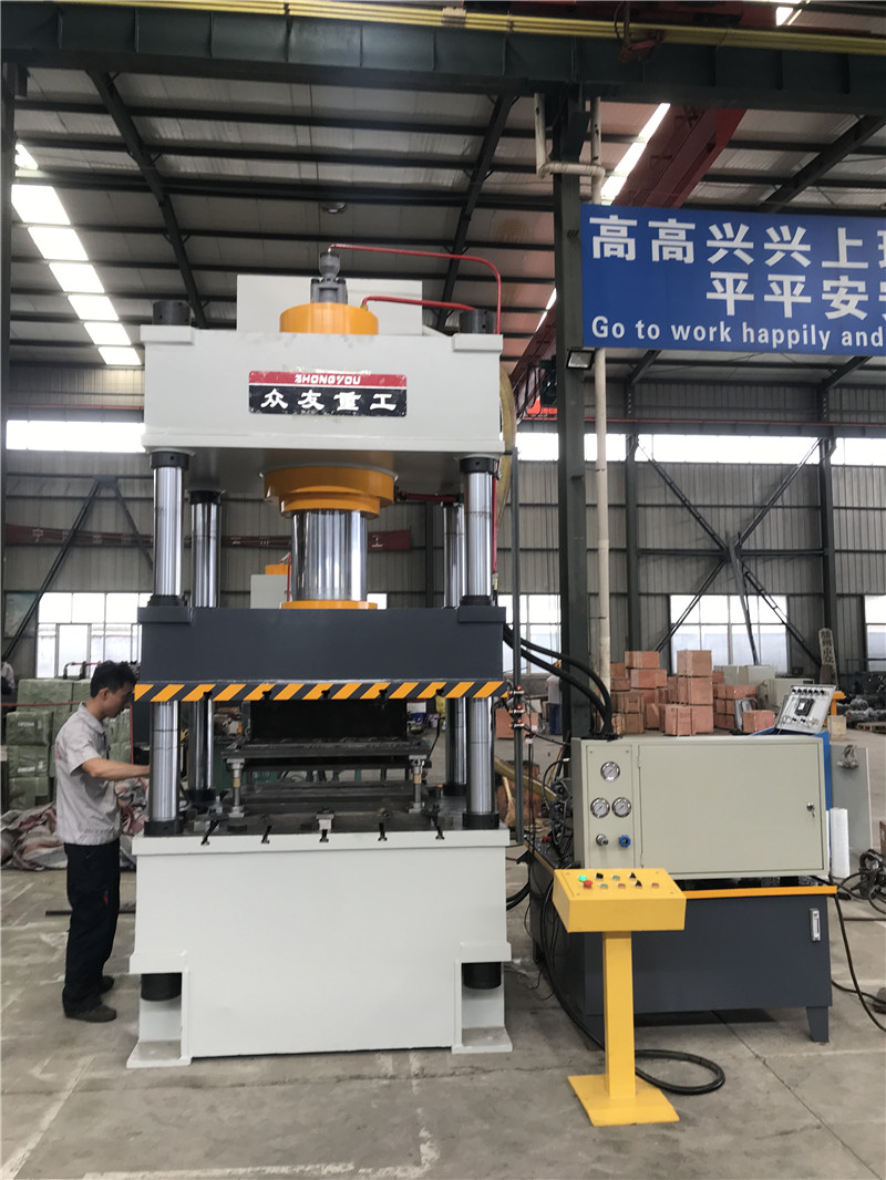 315噸縫紉機腿成型液壓機