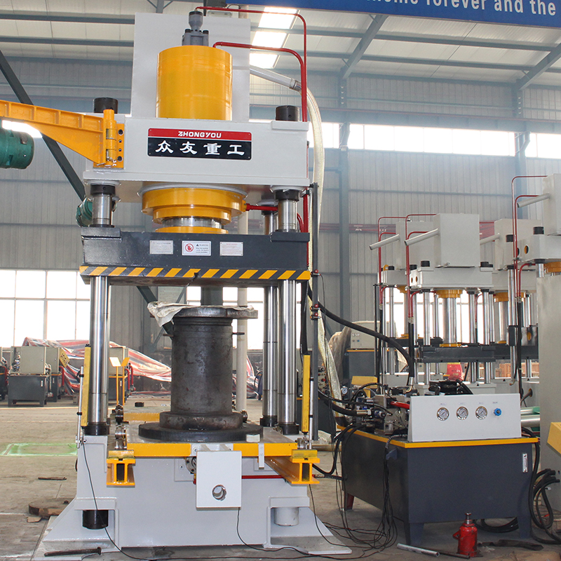 400噸大臺面帶移動工作臺液壓機