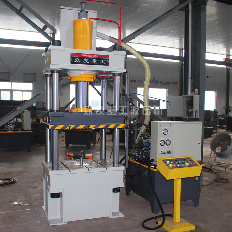 100噸不銹鋼餐具拉伸四柱液壓機 100T金屬成型油壓