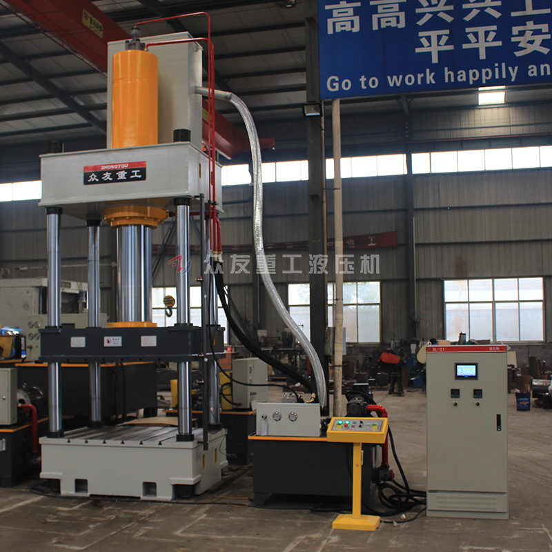 315噸復合材料熱壓成型液壓機