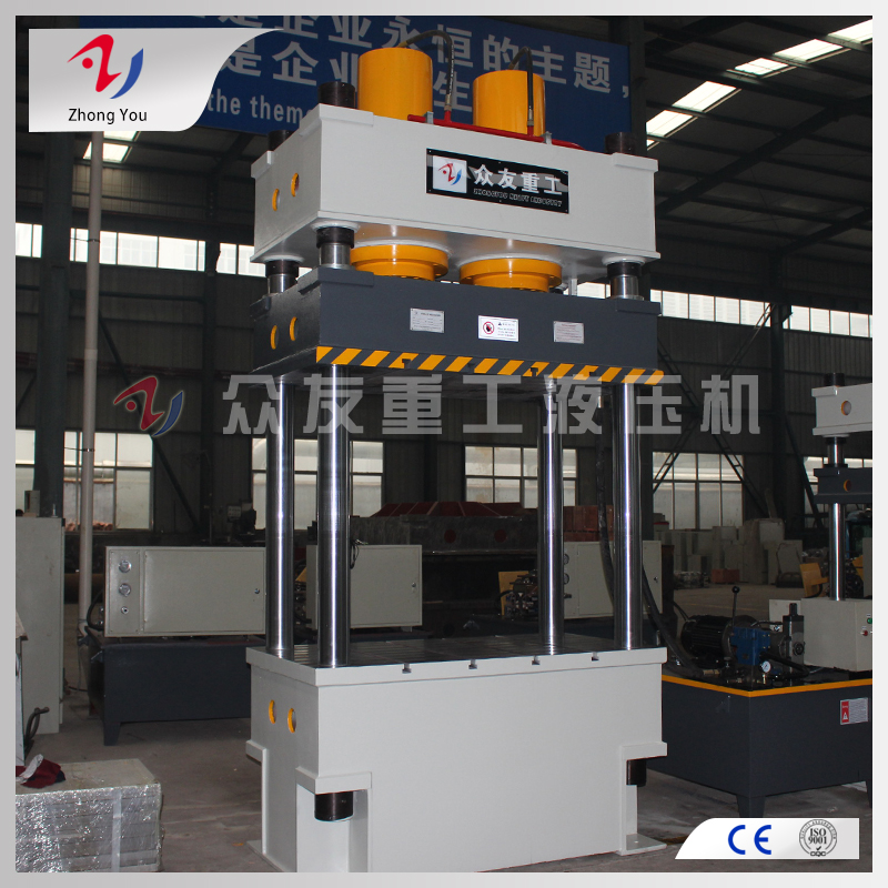 四柱油壓機生產(chǎn)廠家解答油壓機運行緩慢怎么辦？