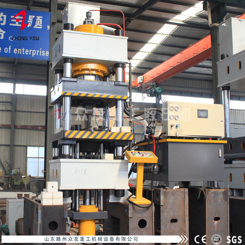 315噸四柱油壓機管道如何進行酸洗除銹？